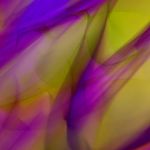 Energy pattern visualization in purple